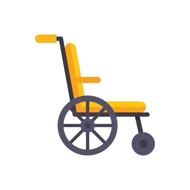 Vecteur icon de l'aiguille du genou vecteur plat douleur articulaire lésion médicale