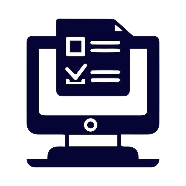 Icon d'infographie d'application sur une page Web d'un site Web