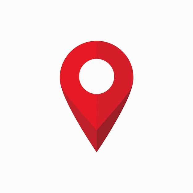 Icon de localisation du code PIN rouge