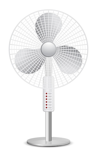 Icône 3d de ventilateur de plancher de ventilateur