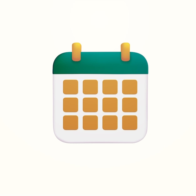 Icône d'affectation de calendrier Concept de planification Planificateur de rappel de réunion Avertissement de date limite