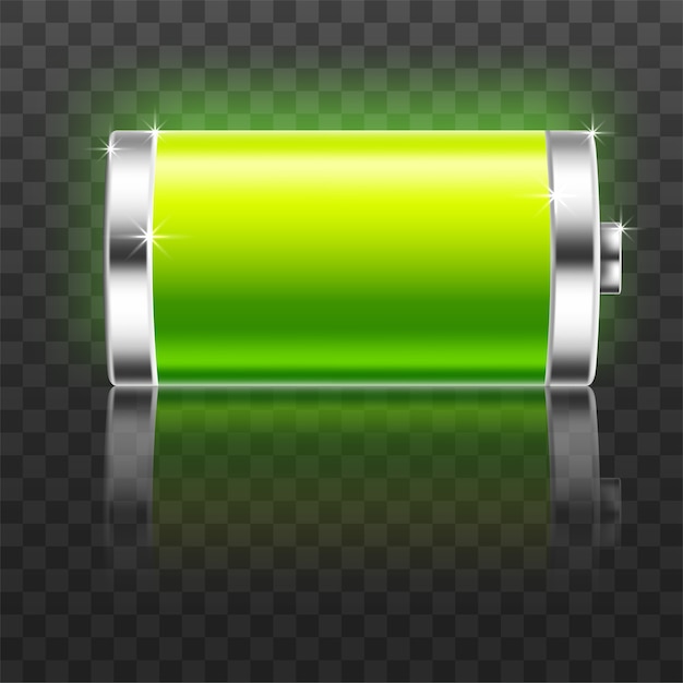 Icône D'alimentation D'énergie De Charge De Batterie