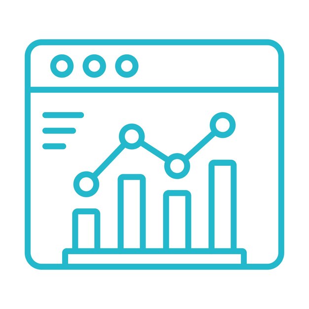 Icône d'analyse