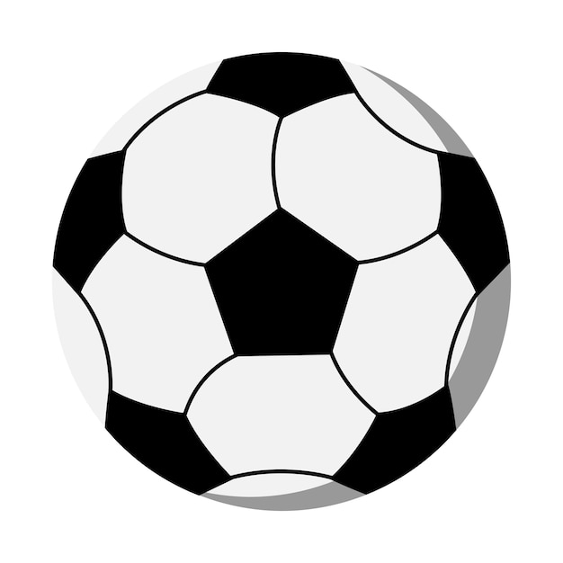 icône de ballon de football et signe de symbole de football pour les sites Web et les applications sportives