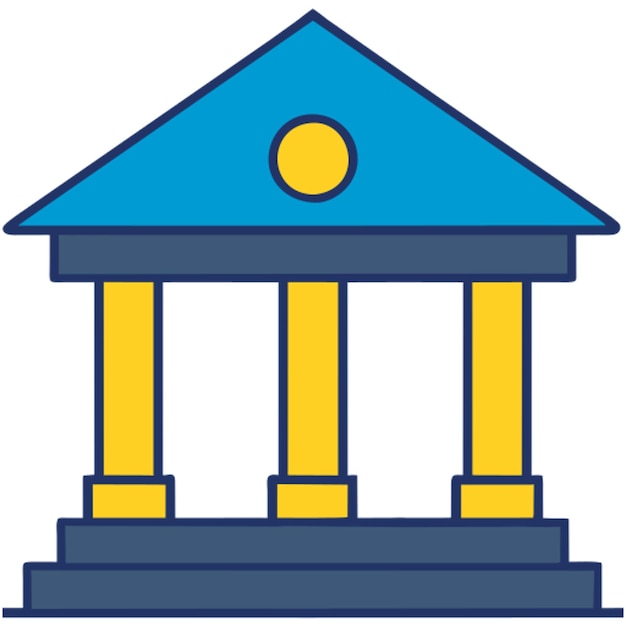 icône de la banque