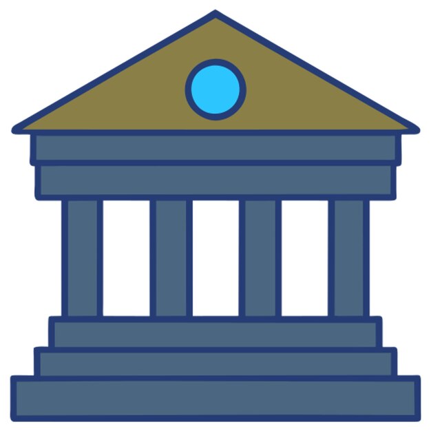 icône de la banque