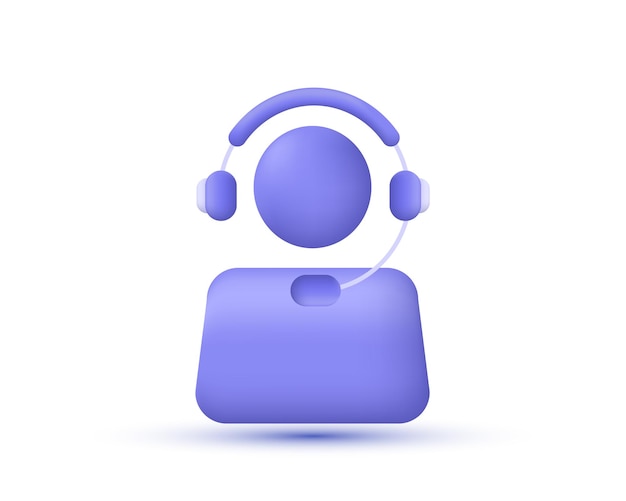 une icône bleue avec un microphone au milieu