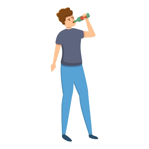 Vecteur icône de boisson à la bière d'habitude icône vectorielle de boisson de bière à l'habitude pour la conception de sites web isolée sur fond blanc