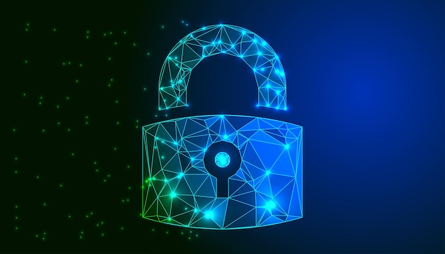 Icône de bouclier poly bas 3D Symbole de protection polygonale Insigne de sécurité minimaliste Design vectoriel de l'interface utilisateur de jeu de boucliers PNG Art de bouclage poly bas