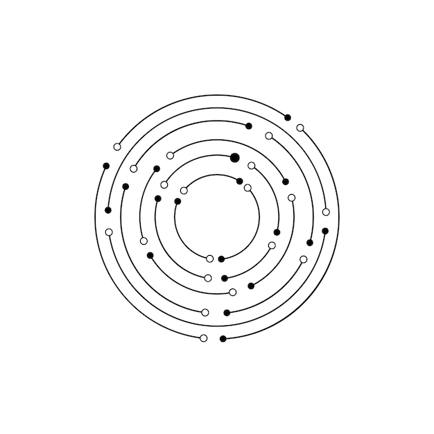 Vecteur icône de boulon conception d'illustration vectorielle