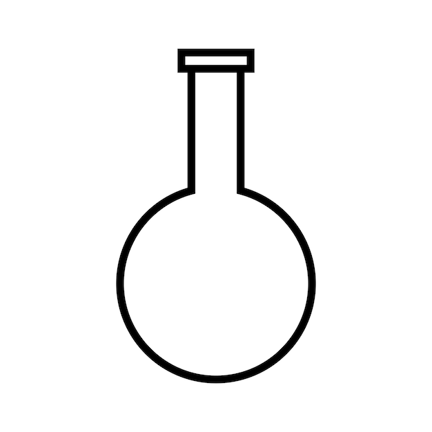 Icône de bouteille chimique