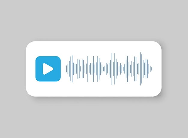 Icône de bouton de lecture dans un style plat Illustration vectorielle du lecteur de musique sur un fond isolé Interface de lecture signe concept d'entreprise