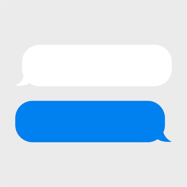 Icône de bulle de texte de téléphone pour les applications de chat et de messagerie