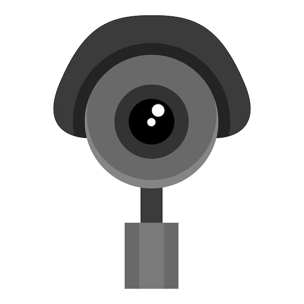 Icône Cctv Symbole De Caméra De Sécurité Vectorielle