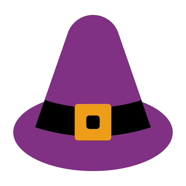 Icône de chapeau de sorcière Halloween