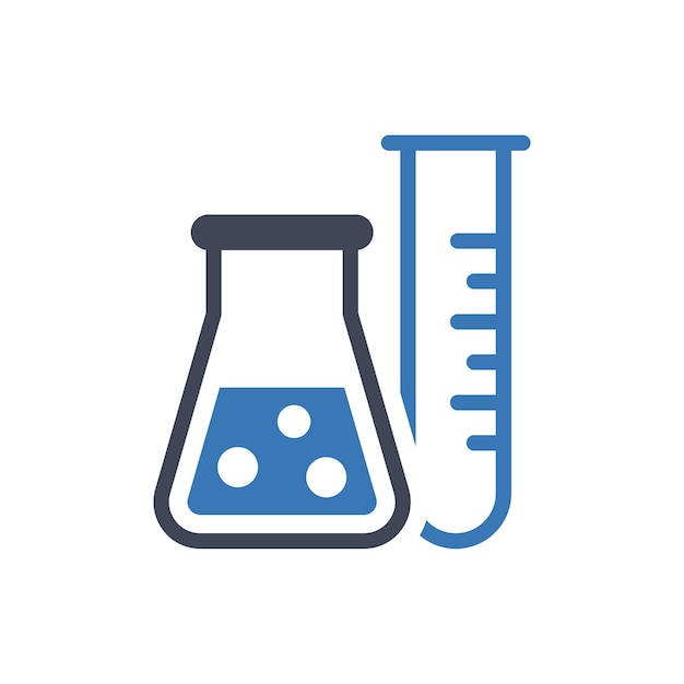 Icône de chimie de laboratoire