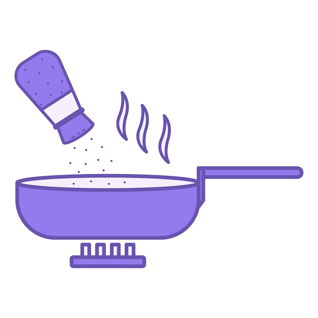 Icône colorée Cuisine