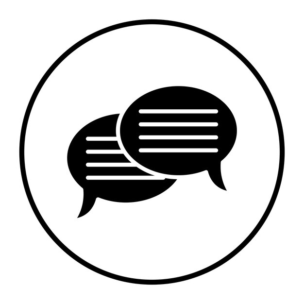 Icône de communication