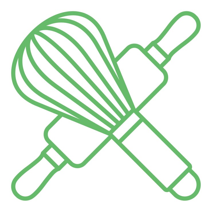 Vecteur icône de cuisson