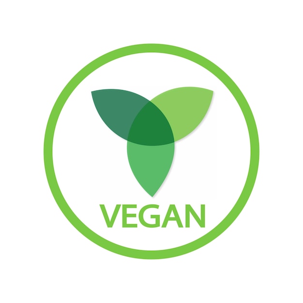 Vecteur icône de dépliant dans l'ensemble vegan