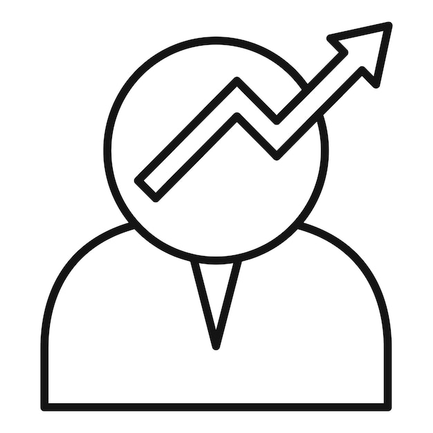 Vecteur icône de développement de traits personnels aperçu icône de vecteur de développement de traits personnels pour la conception de sites web isolée sur fond blanc