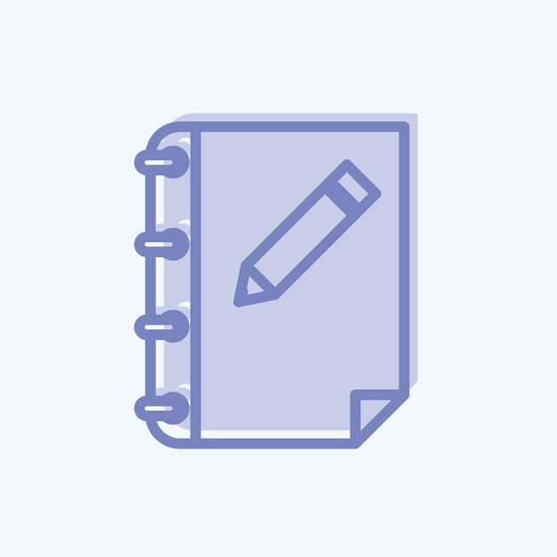 Icône Document officiel adapté au symbole de mariage style à deux tons design simple modifiable