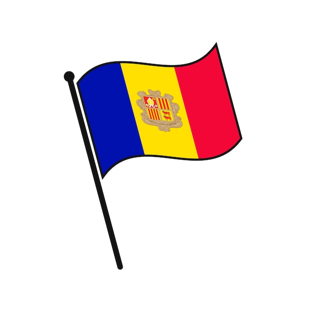 Icône de drapeau simple