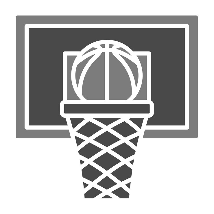 Vecteur icône du basket
