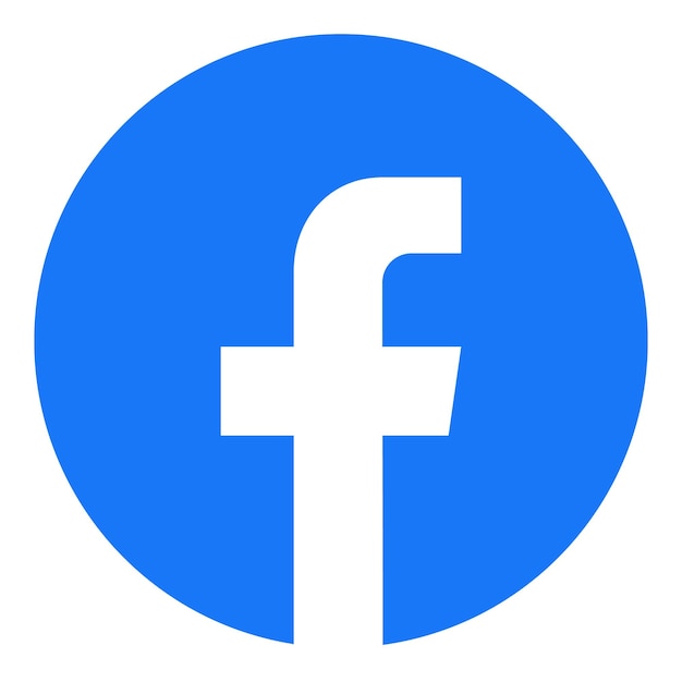 Icône du cercle de Facebook