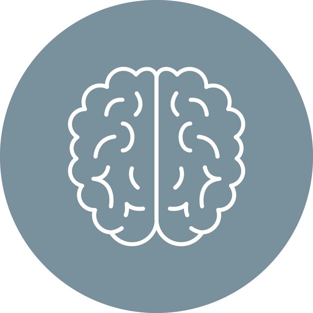 Icône du cerveau