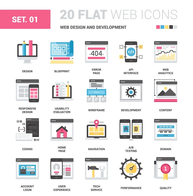 icône du design Web