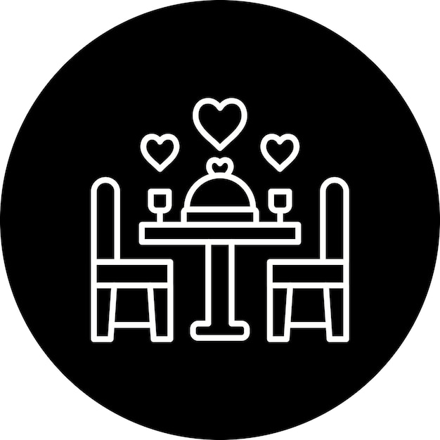 Icône du dîner