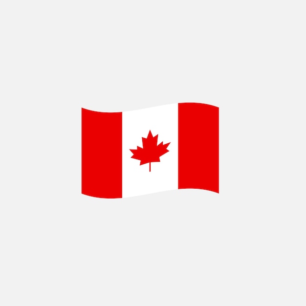 Icône Du Drapeau Canadien