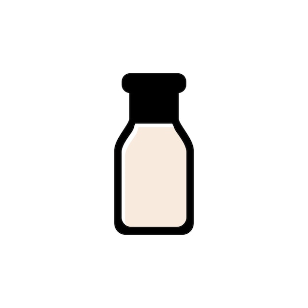 L'icône du lait ne contient pas de produits laitiers Emballages et étiquettes sans lait ni lactose