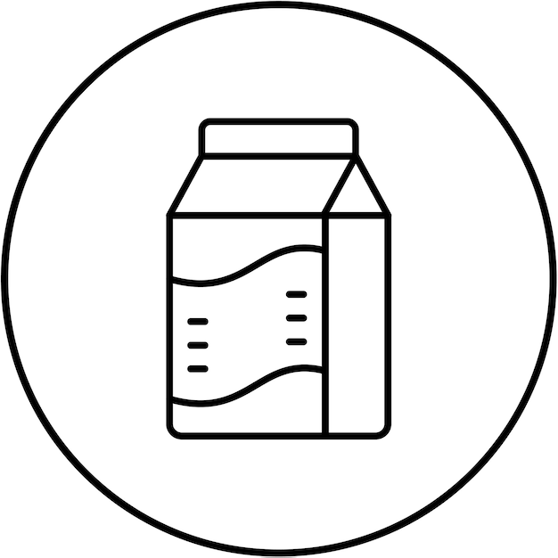 Icône du lait