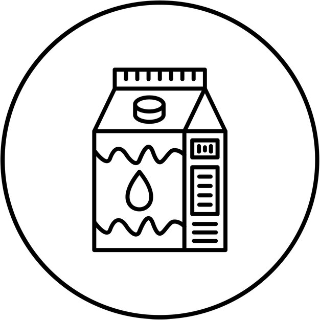 Icône du lait