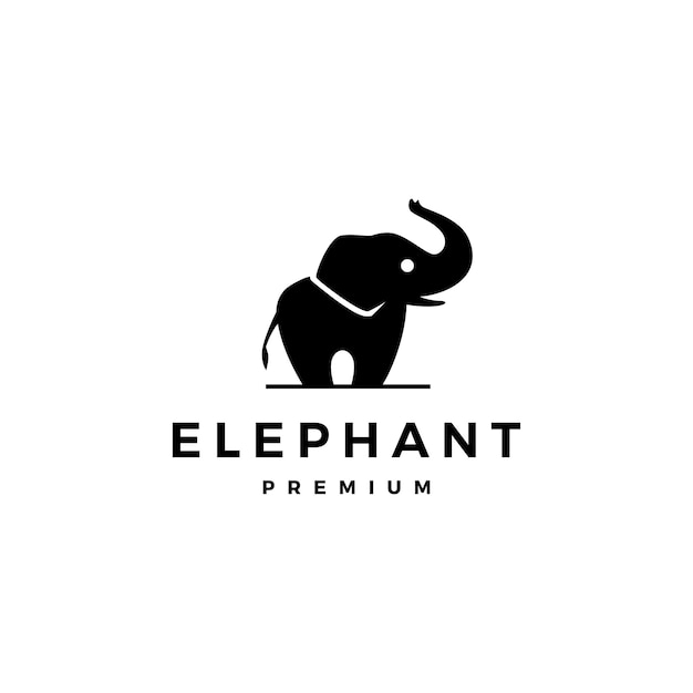 Icône Du Logo éléphant