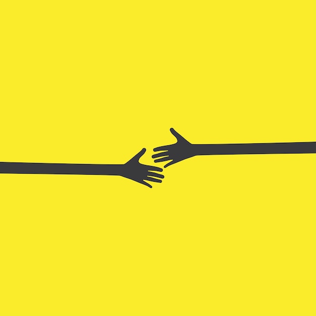 Icône du logo de soins des mains