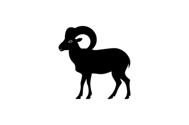 L'icône du mouton à grosse corne