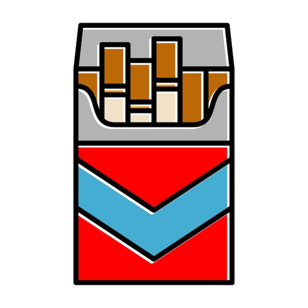 Icône Du Paquet De Cigarettes