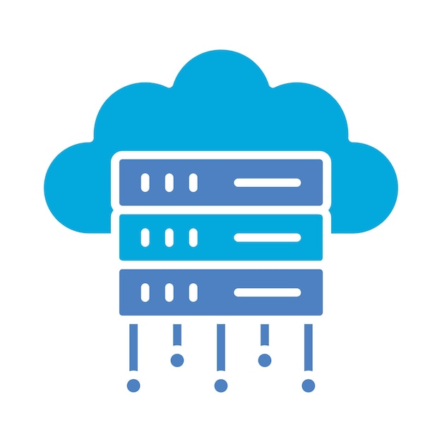 Icône du serveur en nuage