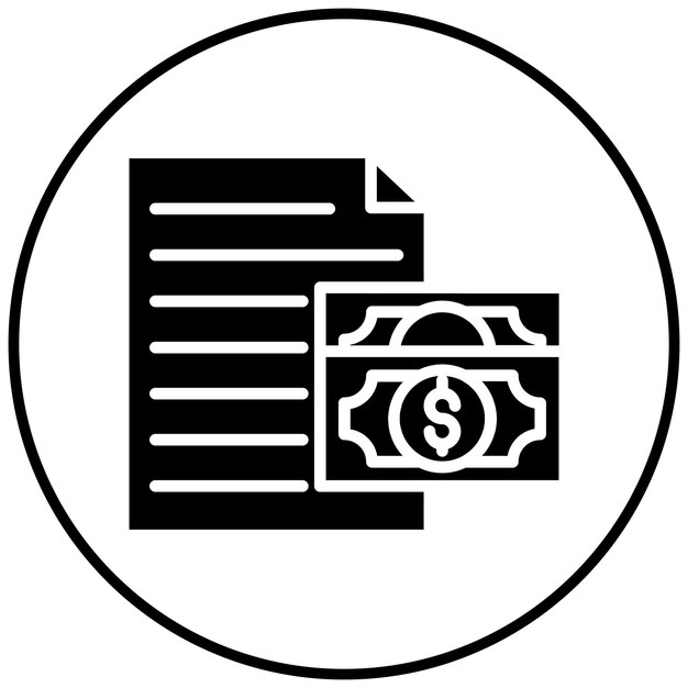 L'icône du vecteur de document frauduleux peut être utilisée pour l'icône de corruption