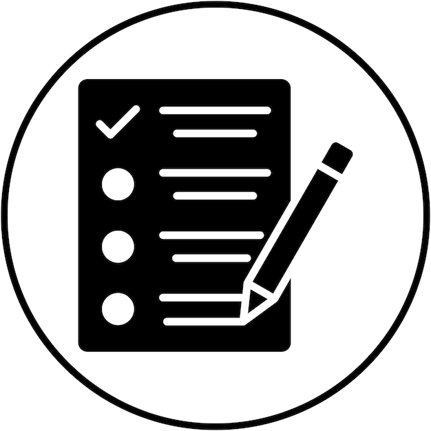 L'icône du vecteur d'enquête peut être utilisée pour l'icône de l'expérience utilisateur