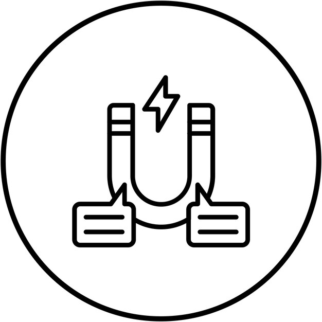 Vecteur l'icône du vecteur de force peut être utilisée pour l'icône de l'expérience utilisateur