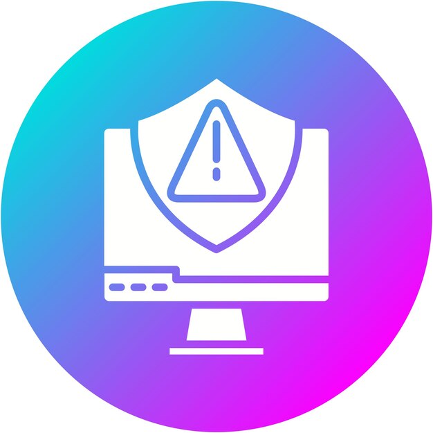 Vecteur l'icône du vecteur d'information de sécurité peut être utilisée pour le jeu d'icônes de gestion des risques