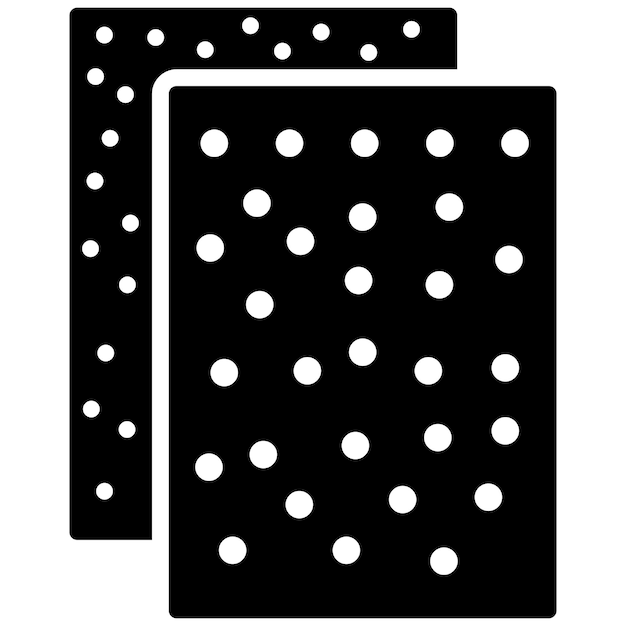 L'icône du vecteur de papier de sable peut être utilisée pour le jeu d'icônes Shoemaker