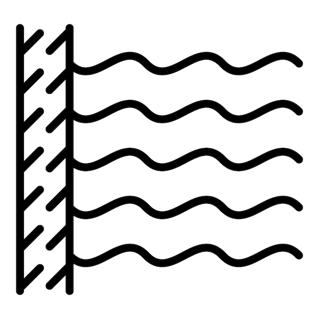 Icône d'élément de tissu Icône vectorielle d'élément de tissu pour la conception de sites Web isolée sur fond blanc