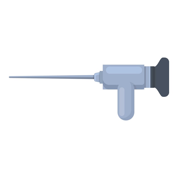 Vecteur icône d'endoscope gastrique dessin animé de l'icône de vecteur d'endoscope gastrique pour la conception de sites web isolée sur fond blanc
