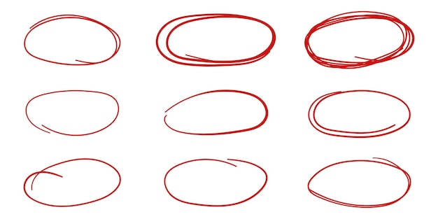 Icône d'esquisse en ligne circulaire dans le style dessiné à la main Illustration vectorielle de griffon circulaire sur fond isolé Concept d'entreprise de panneau à crayon ou à bulle