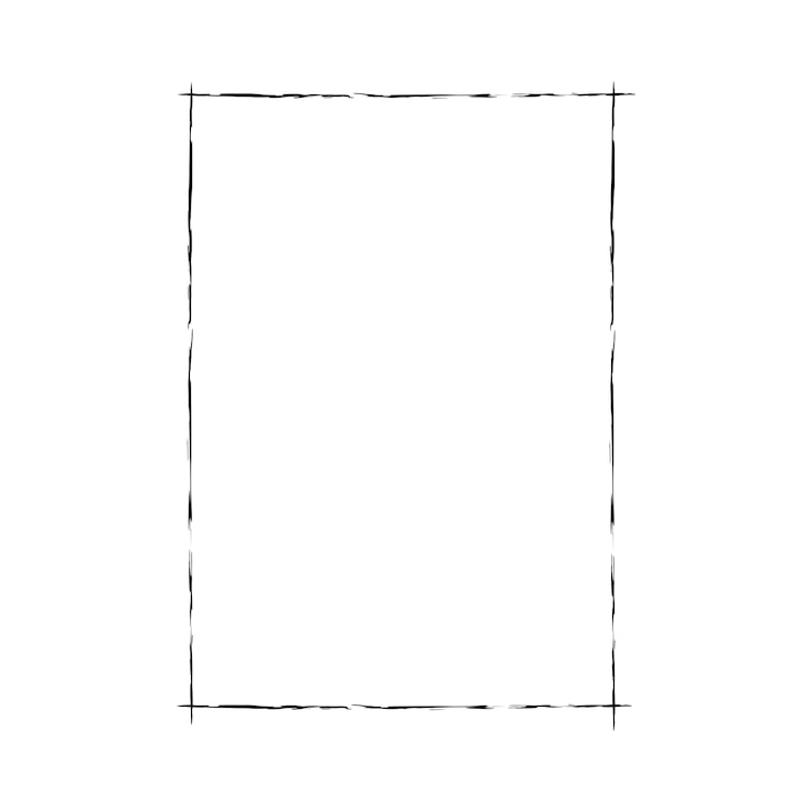 Vecteur icône de forme grunge de la bordure du cadre pour l'élément de griffon vintage décoratif pour la conception